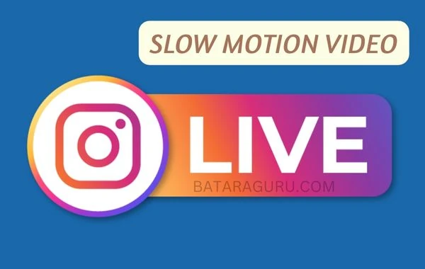 cara membuat video slow motion di IG