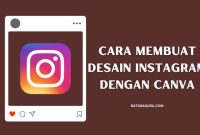 cara membuat desain Instagram dengan Canva