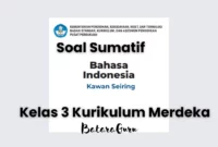 soal sumatif Bahasa Indonesia kelas 3 kurikulum merdeka
