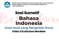 soal sumatif Bahasa Indonesia kelas 6 kurikulum merdeka